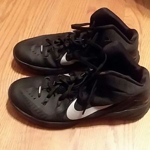 Nike Hyperdunk Sneakers Men Size 11 Black/Silver